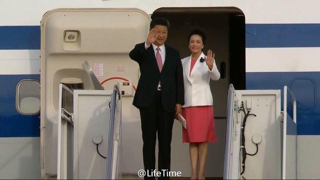 习近平抵达华盛顿 副总统拜登亲自前往机场迎接