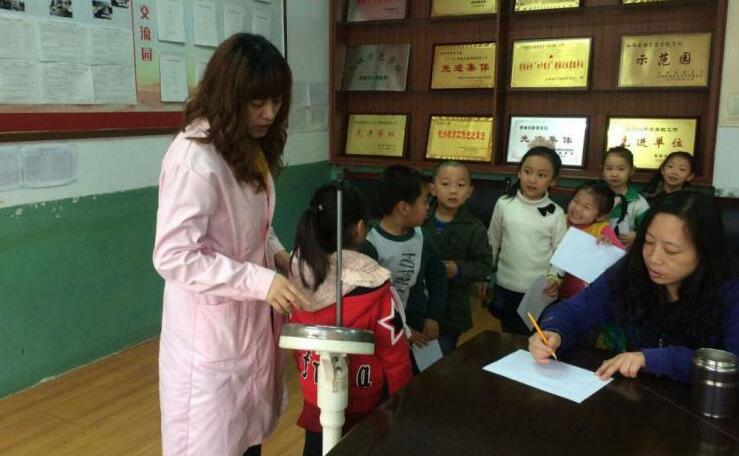 凤台幼儿园开展春季健康体检活动