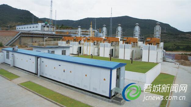 全国首座分布式低浓度瓦斯电站——芦家峪瓦斯电站。