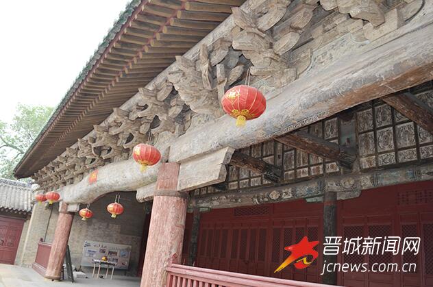 大阳汤帝庙正殿成汤殿。(资料图片)