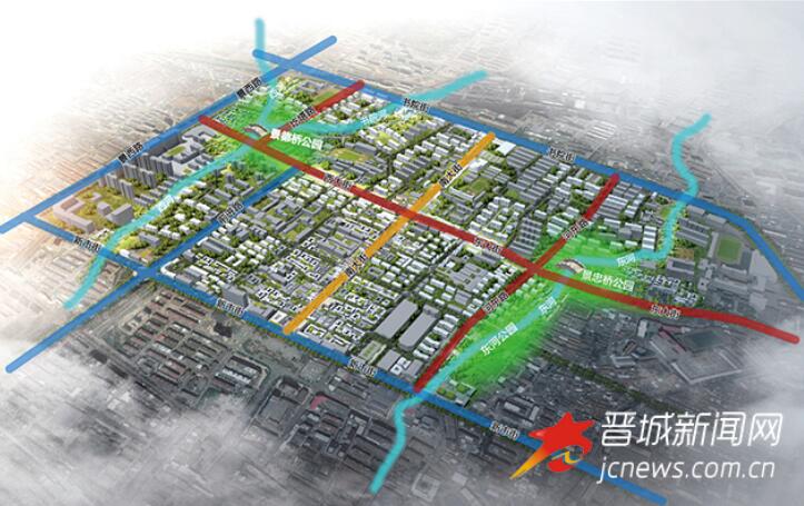 老城更新与保护效果图