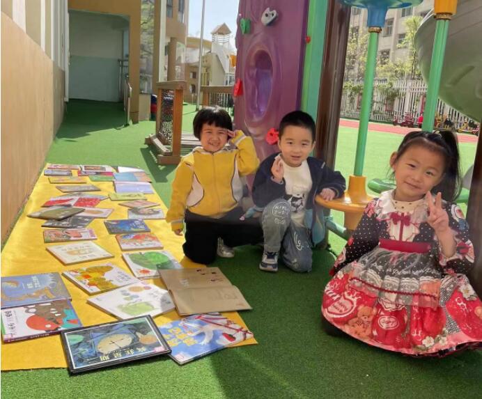 汇仟幼儿园开展“阅读春天 品味书香”活动