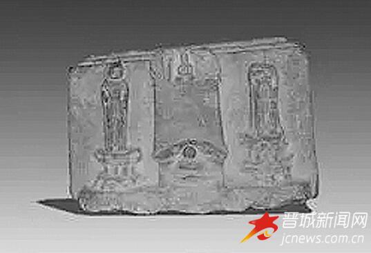 青莲寺北齐石刻正面照